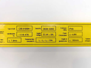 SICK 1016476 C20SE-015103A11 C2000 Standard Safety Light Curtains