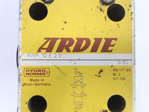 Ardie 4 WP 10E2.1/ Hydraulic Valve