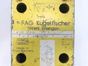FAG 4 WP 10 E11/ Hydraulic Valve