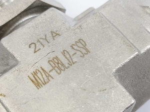 Parker M12A-B8LJ2-SSP B Series Manuel Ball Valve