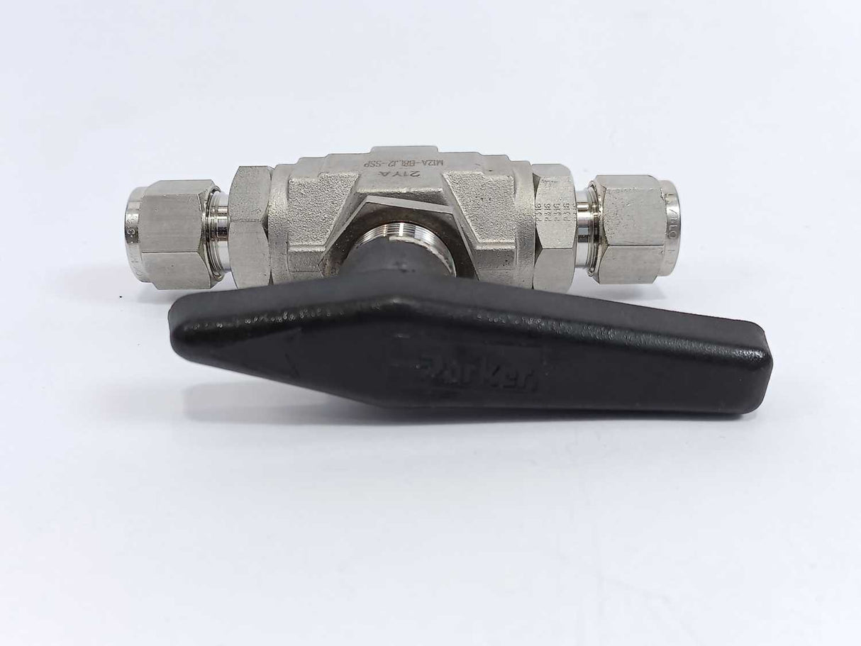 Parker M12A-B8LJ2-SSP B Series Manuel Ball Valve