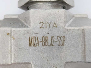 Parker M12A-B8LJ2-SSP B Series Manuel Ball Valve