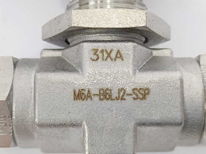 Parker M6A-B6LJ2-SSP B Series Ball Valve Instrumentation Valves