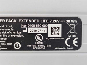 STRYKER 0408-660-000 Power Pack Extended Life 7.26V 38Wh