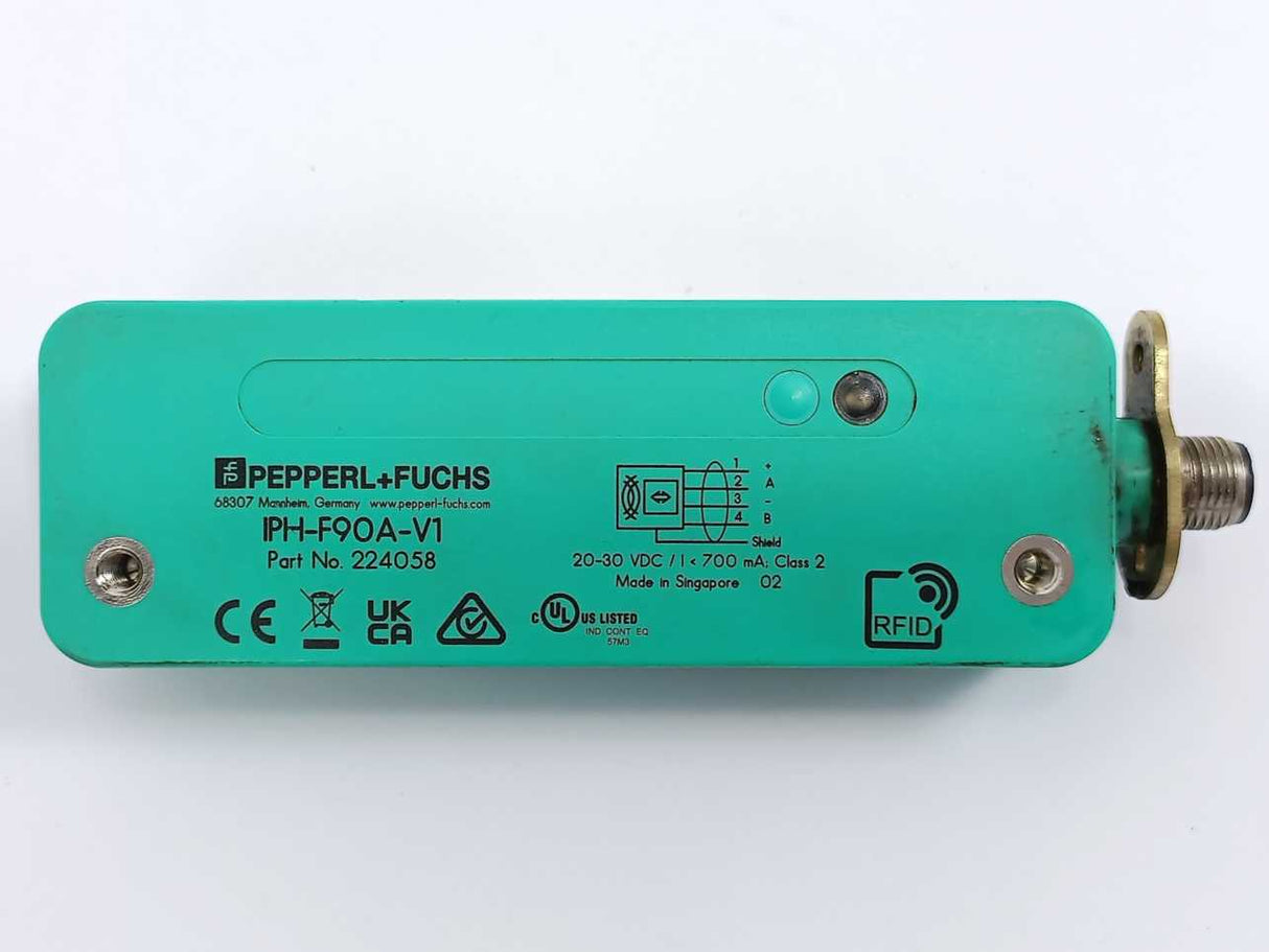 Pepperl+Fuchs 224058 IPH‑F90A‑V1 LF RFID Read/Write Head