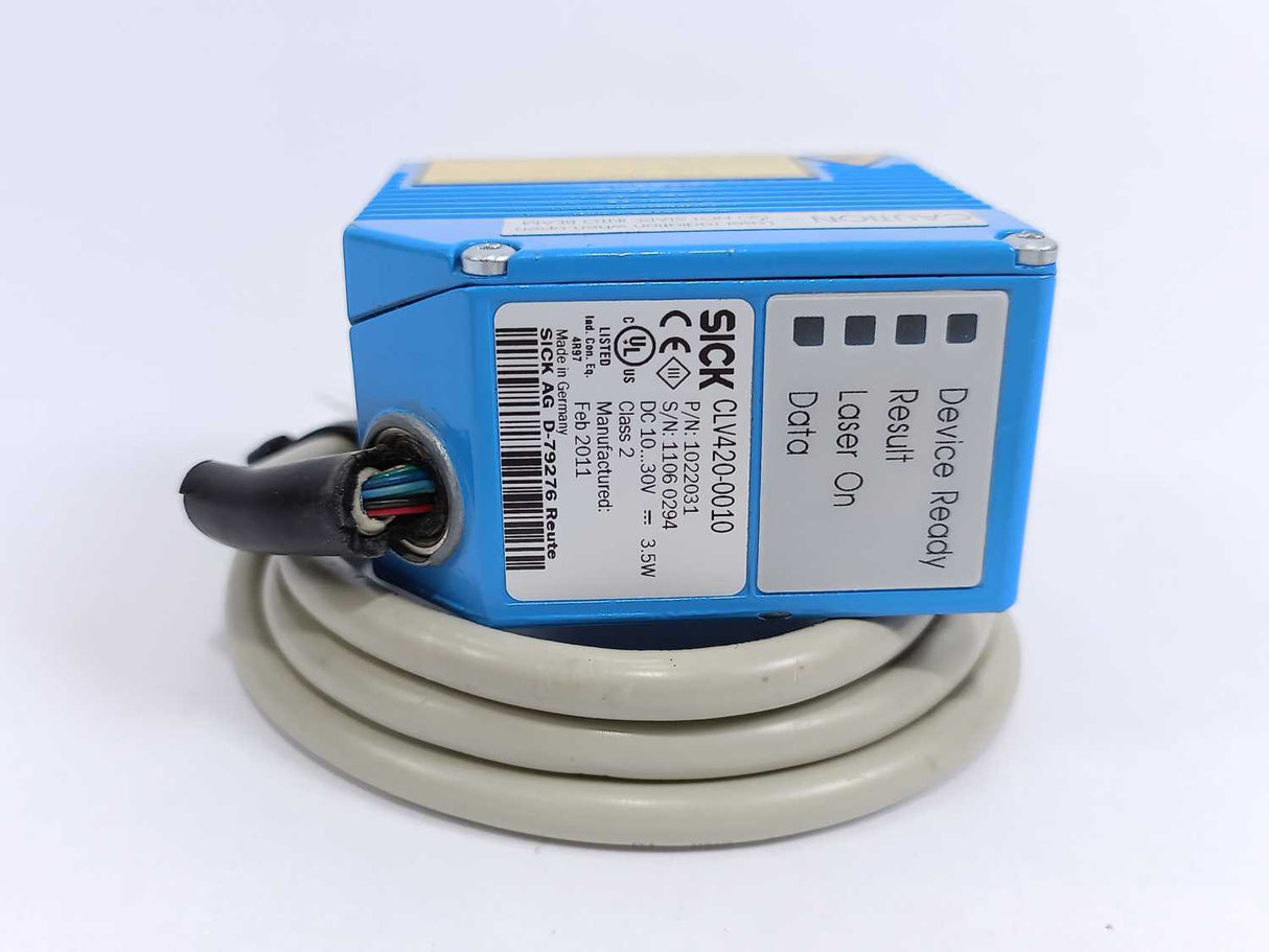 SICK 1022031 CLV420-0010 Fixed Mount Barcode Scanner
