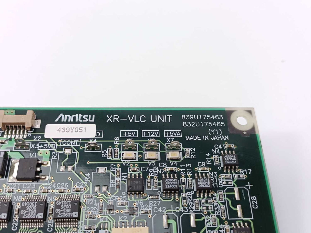 Anritsu 832U175465  D3118 XR-VLC Unit 439Y051