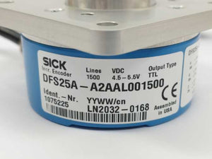 SICK 1075225 DFS25A-A2AAL001500 Incremental Encoder
