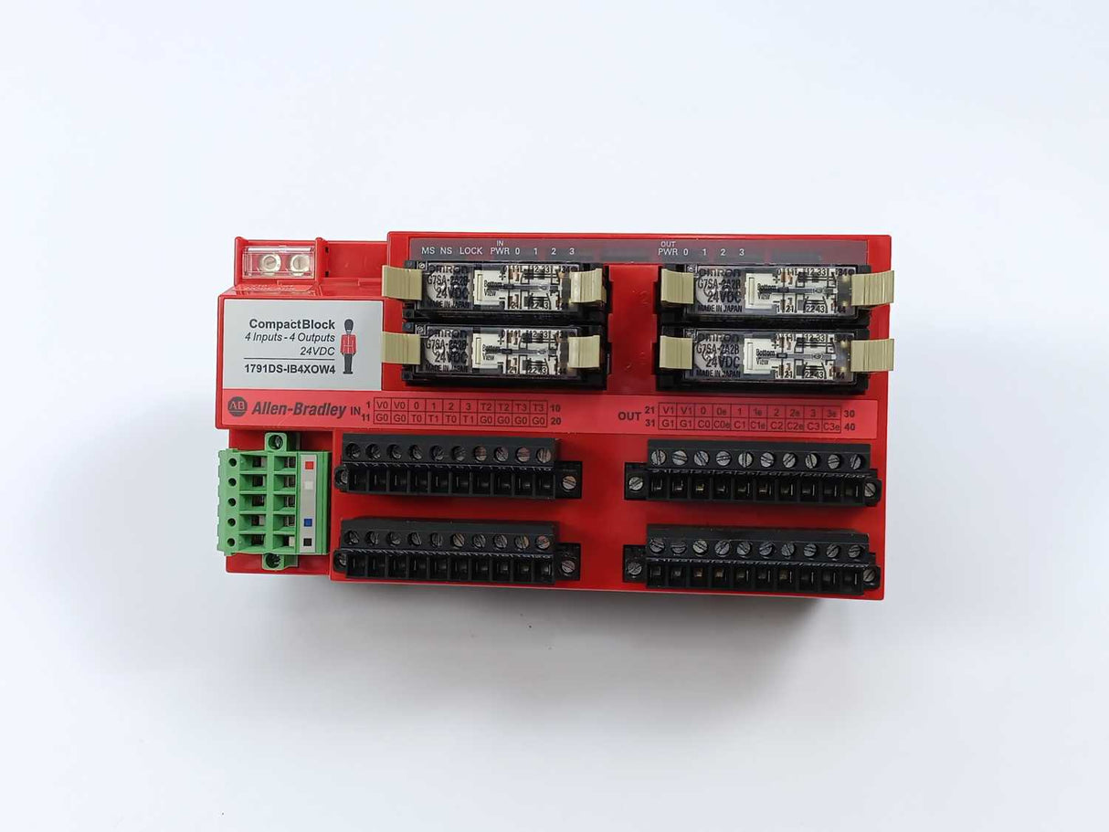AB 1791DS-IB4XOW4 Series A Rev. A01 Guard I/O 8 Point Digital Comb Module