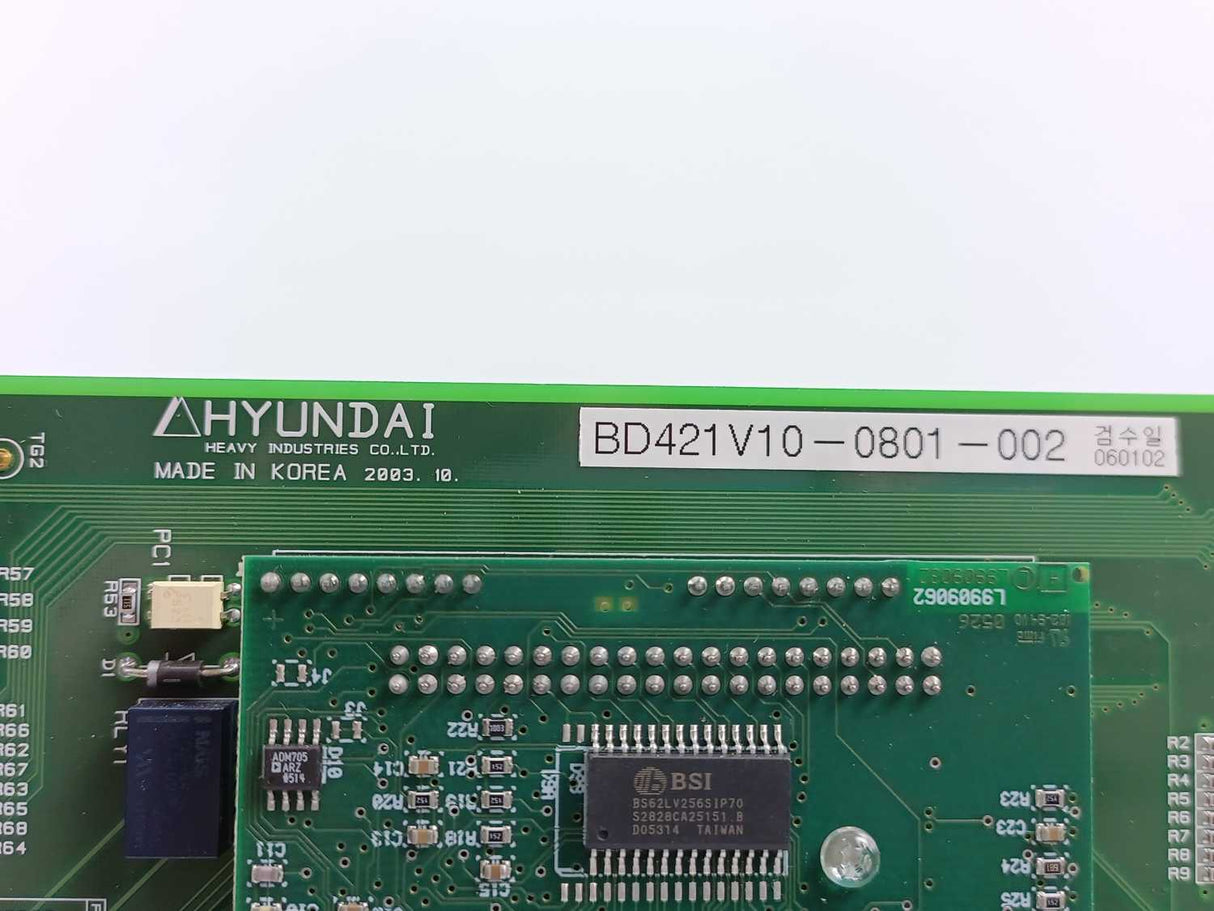 HYUNDAI HEAVY INDUSTRIES BD421V10-0801-002 Printed Circuit Board Control Module