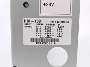Fine Suntronix HDI-180 PB-HD180 R3.1 Power Supply and Controller Board