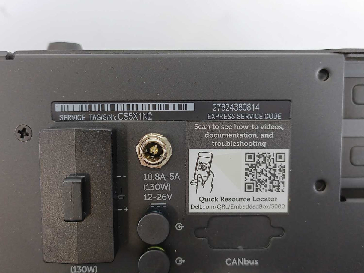 Dell N01PC001 Embedded Box PC 5000 N01PC