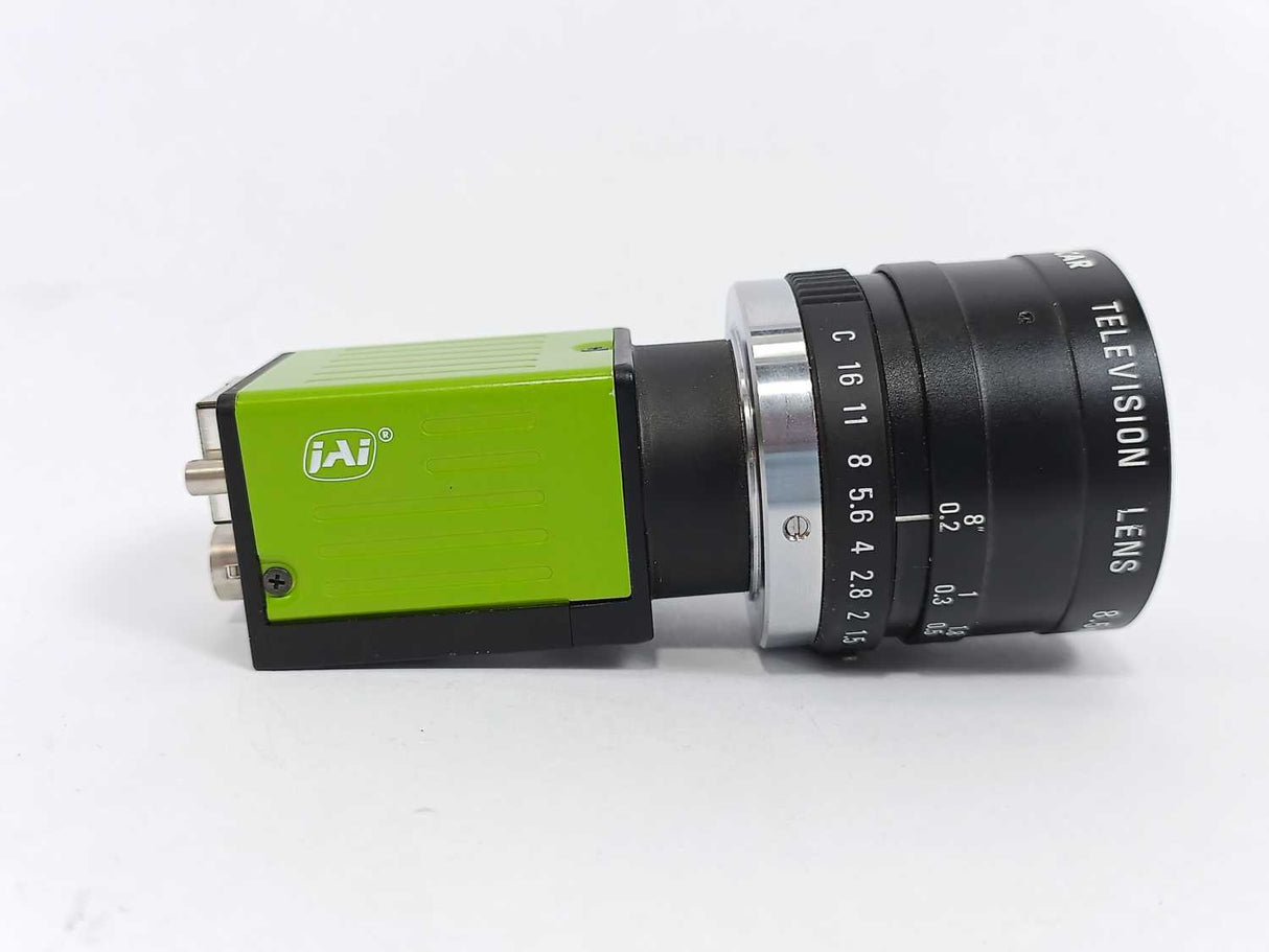 JAI GO-5000M-PGE Go Series Camera With Cosmicar TV Lense 8.5mm 1:1.5