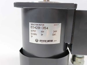 Oriental Motor E0429-354 Induction Motor