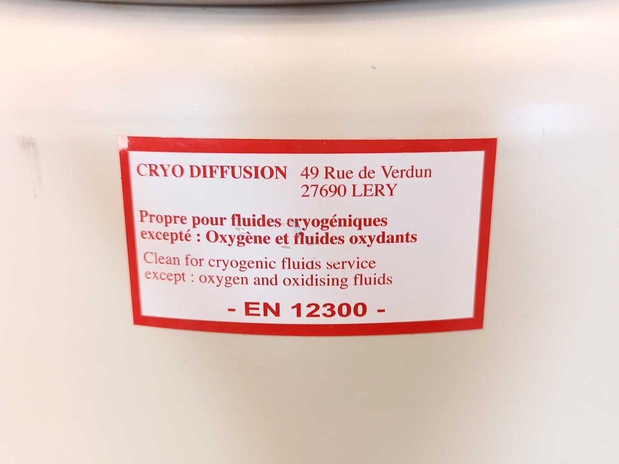 CRYO DIFFUSION B 2011 Liquid Nitrogen Container