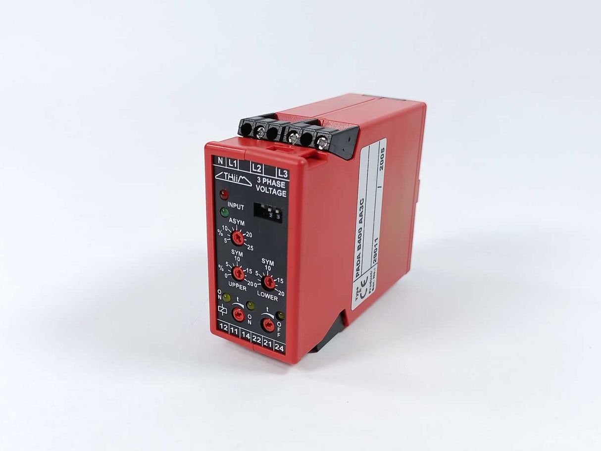 Thiim 29011 PADA B400 AA3C, 3 Phase Voltage Control Relay