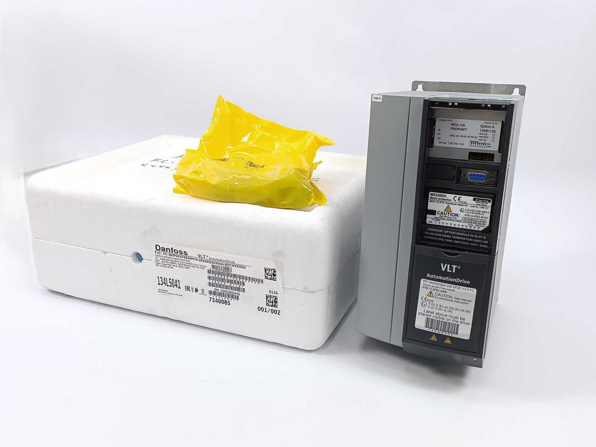 Danfoss FC-302P5K5T5E20H1XG VLT Drive Frequency Converter 5.5kW