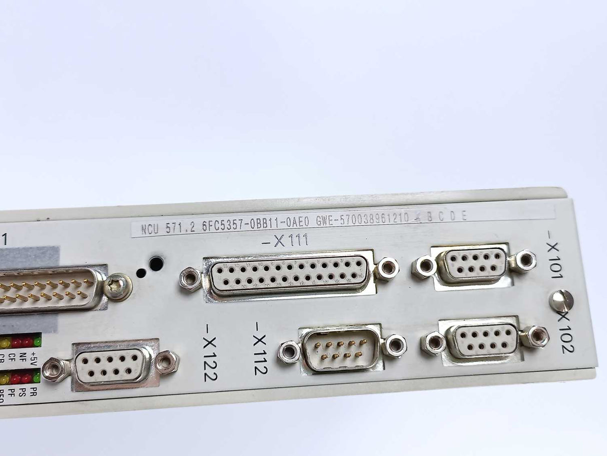 Siemens 6FC5357-0BB11-0AE0 NCU 571.2; 8MB 840D + 6FC5247-0AA00-0AA2
