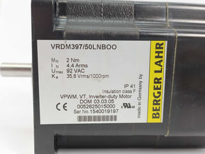 berger Lahr VRDM397/50LNB00 Step Motor