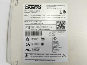 Phoenix Contact 2903154 TRIO-PS-2G/3AC/24DC/10 Power Supply Unit 24V 10A