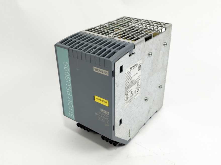 Siemens 6EP1436-2BA10 SITOP PSU300S 24V 20A Power Supply