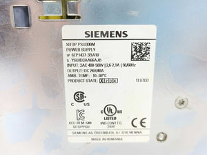 Siemens 6EP1437-3BA10 Sitop PSU8200 Power Supply 24V 40A