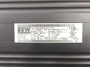 SEW-EURODRIVE  MDX61B0008-5A3-4-0T/L 08289611 Inverter Drive