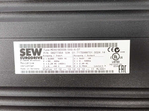 SEW-EURODRIVE  MDX61B0008-5A3-4-0T Movidrive 08277354 w/ Control DBG60B-01