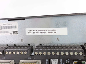 SEW-EURODRIVE  MDX61B0055-5A3-4-0T/L Movidrive Control Unit 08249571