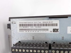 SEW-EURODRIVE  MDX61B0055-5A3-4-0T/L Movidrive Control Unit 08249571