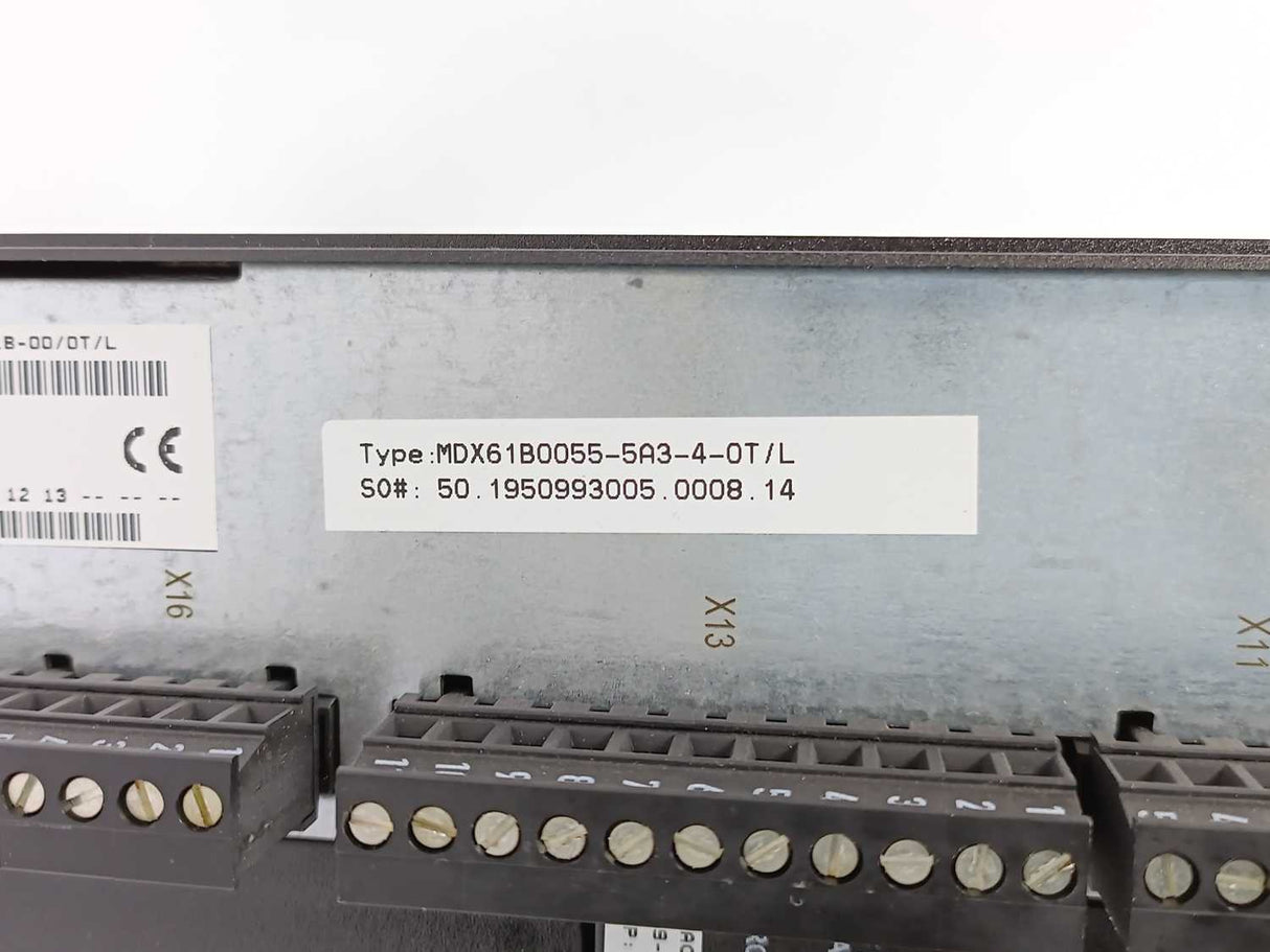 SEW-EURODRIVE  MDX61B0055-5A3-4-0T/L Movidrive Control Unit 18210406