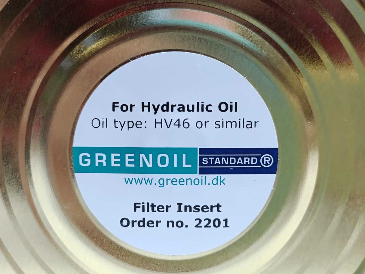 Greenoil 2201 Filter Insert For Hydraulic Oil HV46