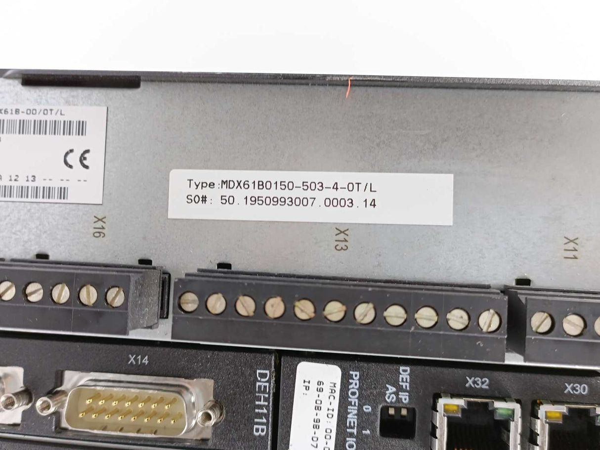 SEW-EURODRIVE  MDX61B0150-503-4-0T/L Movidrive Control Unit 18210406