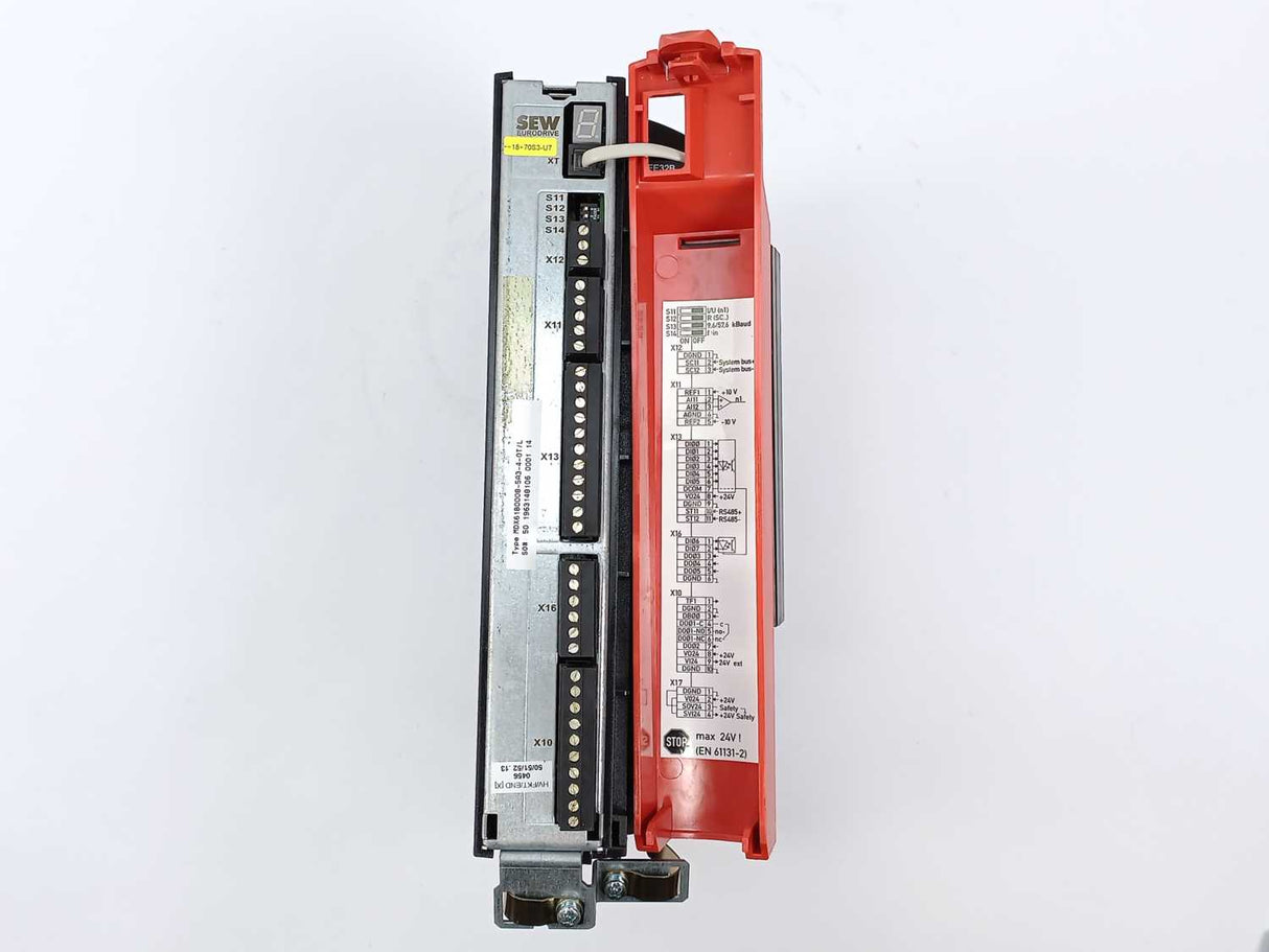 SEW-EURODRIVE  MDX61B0008-5A3-4-0T/L Movidrive 08289611 w/ Control DBG60B-01