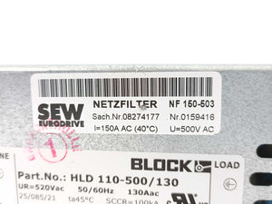 SEW-EURODRIVE  NF150-503 08274177 Line Filter