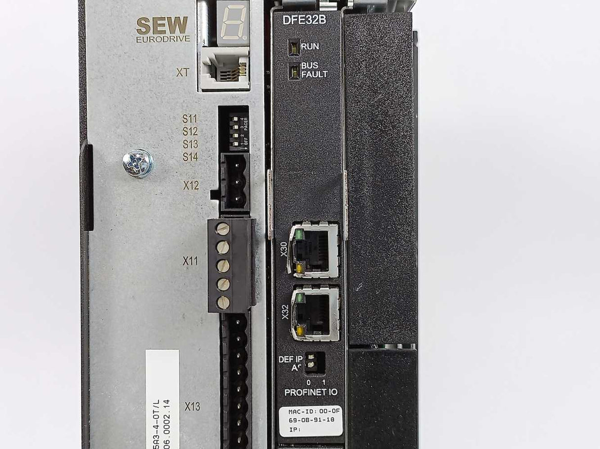 SEW-EURODRIVE  MDX61B0110-5A3-4-0T/L Movidrive Control Unit 18210406