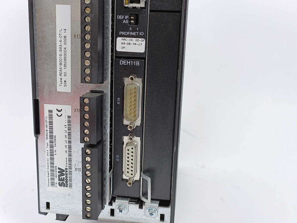 SEW-EURODRIVE  MDX61B0015-5A3-4-0T/L Control Unit 18210406