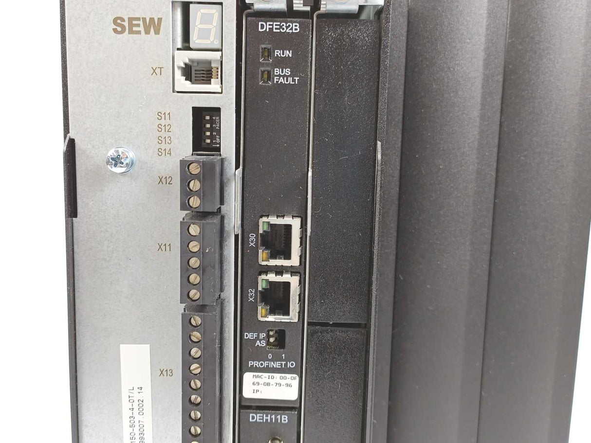 SEW-EURODRIVE  MDX61B0150-503-4-0T/L Movidrive Control Unit 18210406