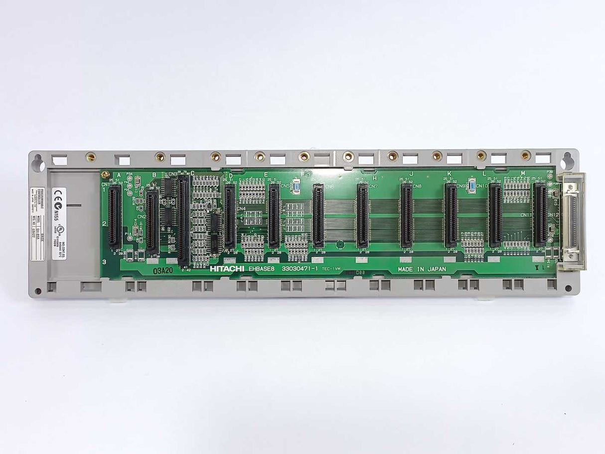 HITACHI EHBASE8 33030471-1 EH-BS8 Programmable Controller Base