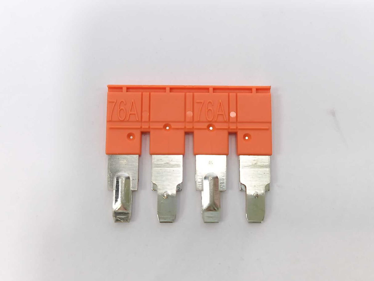 ABB 1SNK910304R0000 JB10-4 Orange, 4 Pole 76 AMP Jumper Bar Batch 29pcs.