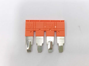 ABB 1SNK910304R0000 JB10-4 Orange, 4 Pole 76 AMP Jumper Bar Batch 29pcs.