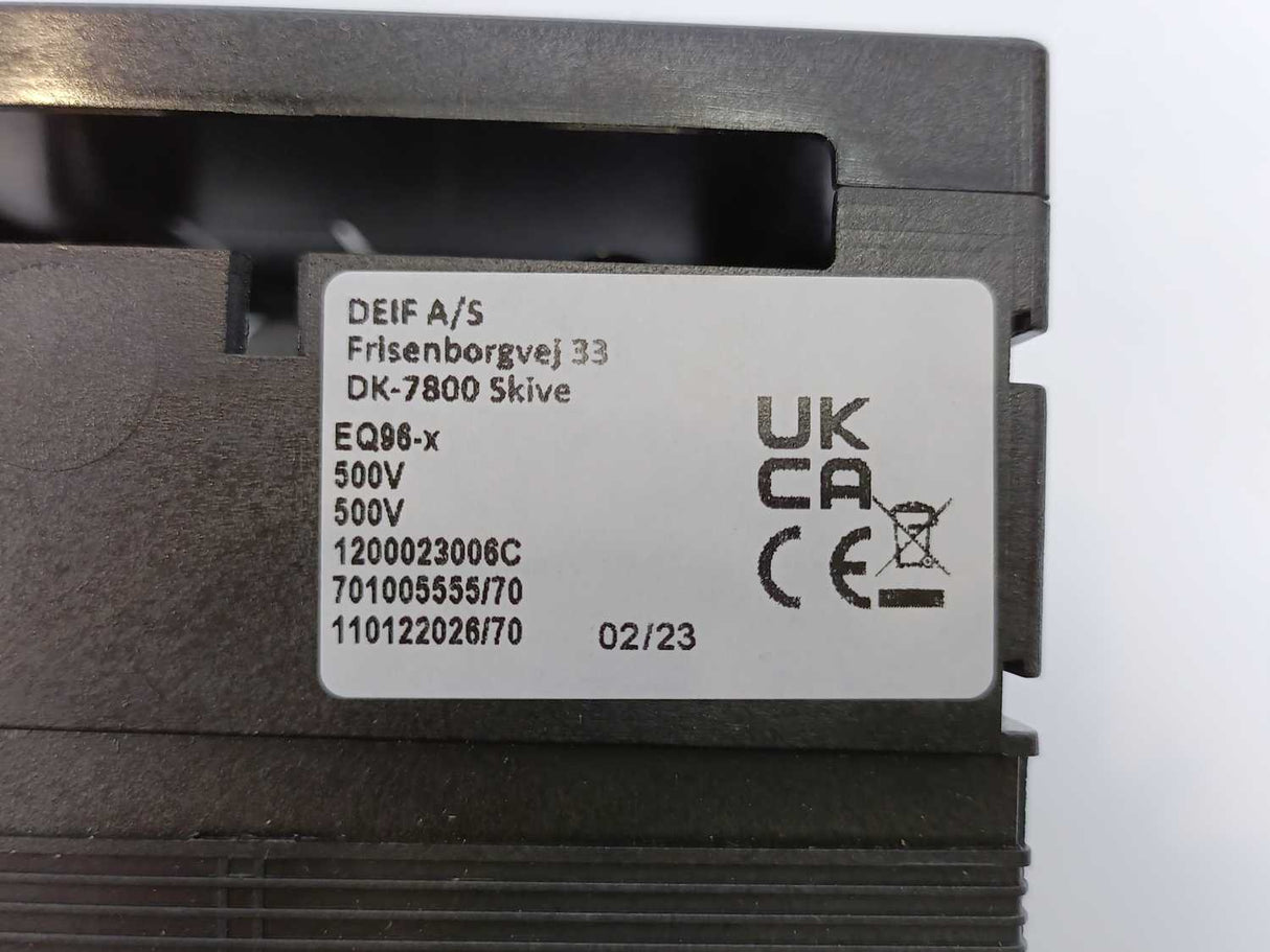 Deif 1200023006C EQ96-x 500V Voltmeter