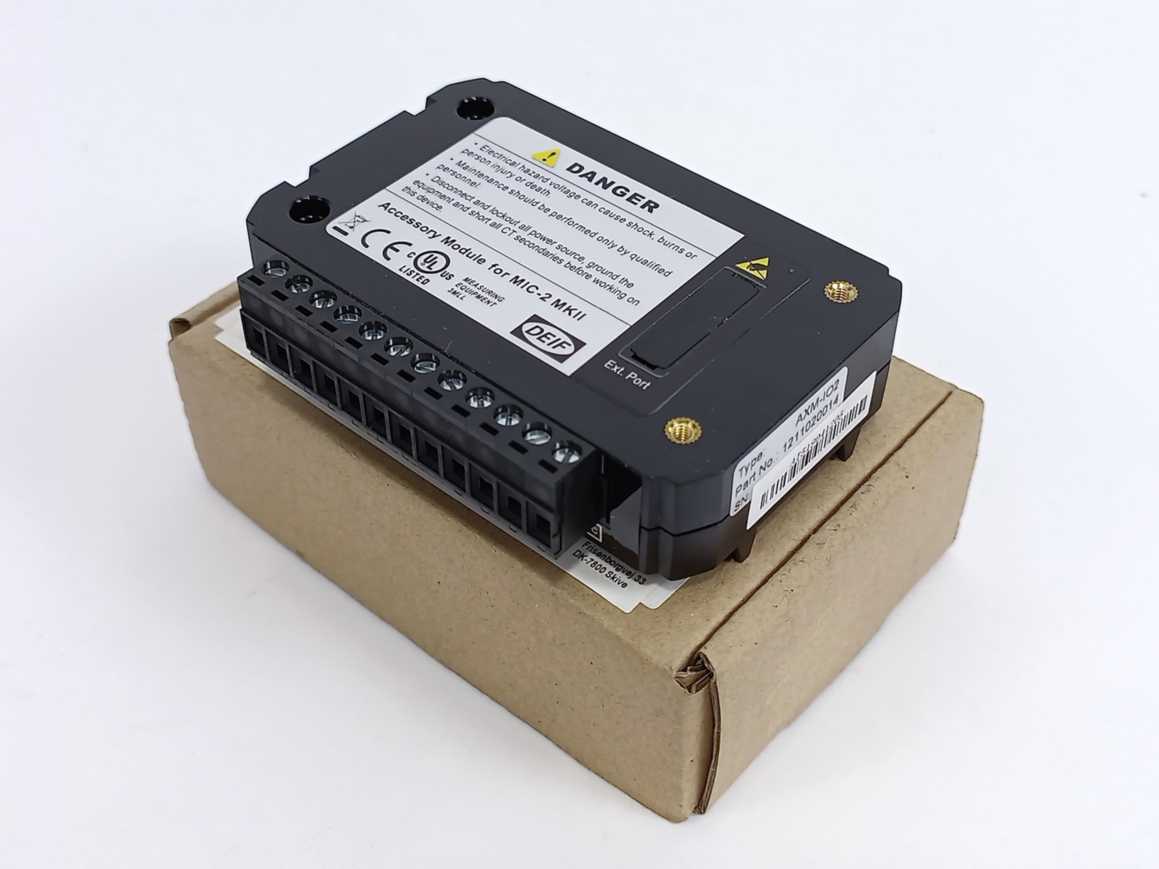 Deif 1211020014 AXM-IO2 Accessory Module for MIC-2 MKII