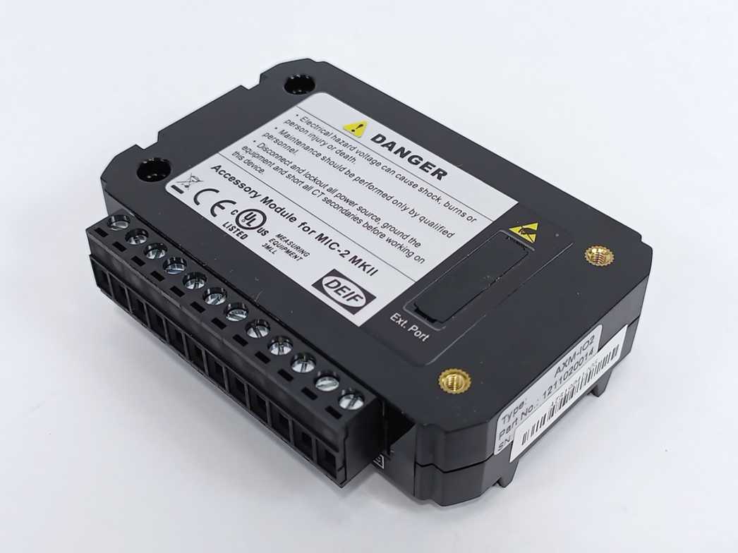 Deif 1211020014 AXM-IO2 Accessory Module for MIC-2 MKII