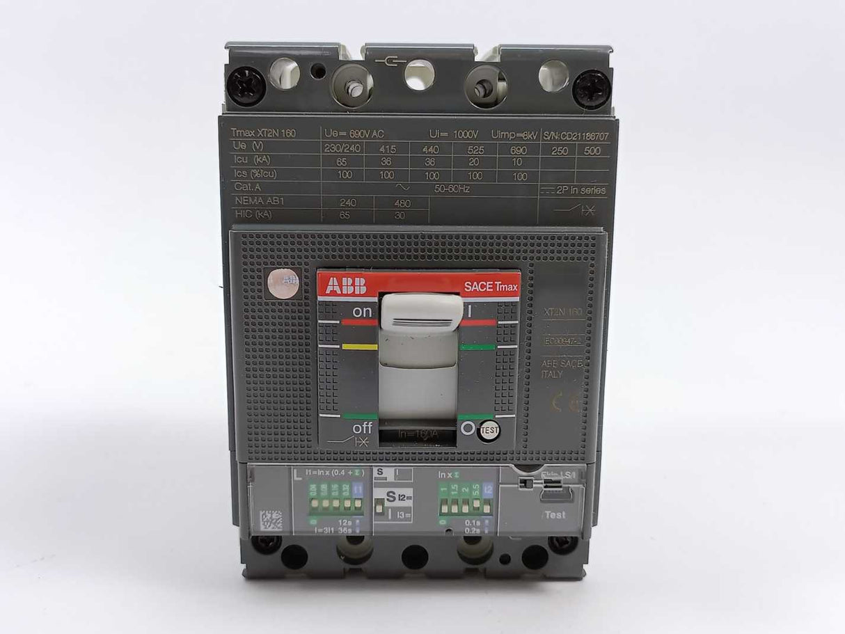 ABB 1SDA067058R1 XT2N 160 Ekip Dip LS/I In=160A 3p F F