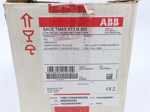 ABB 1SDA068069R1 Tmax XT3N 250 TMD 80-800 4p F F