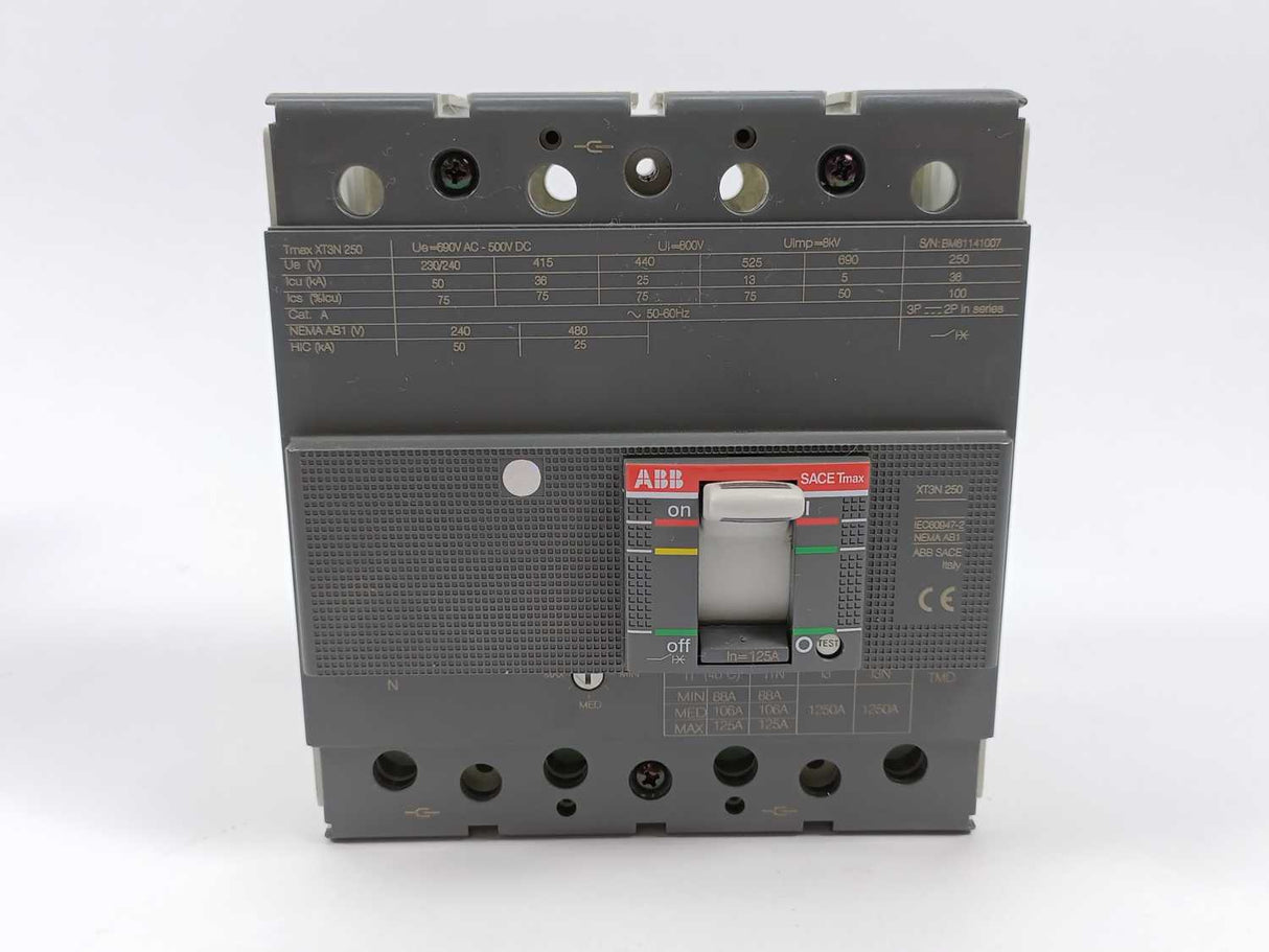 ABB 1SDA068069R1 SACE Tmax XT3N 250
