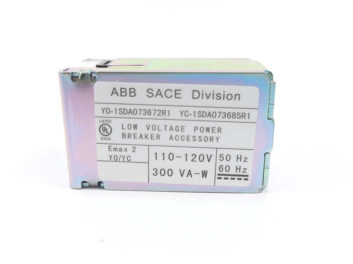 ABB 1SDA073672R1 SHUNT OPENING RELEASE 110-120V AC-DC E1.2...E6.2