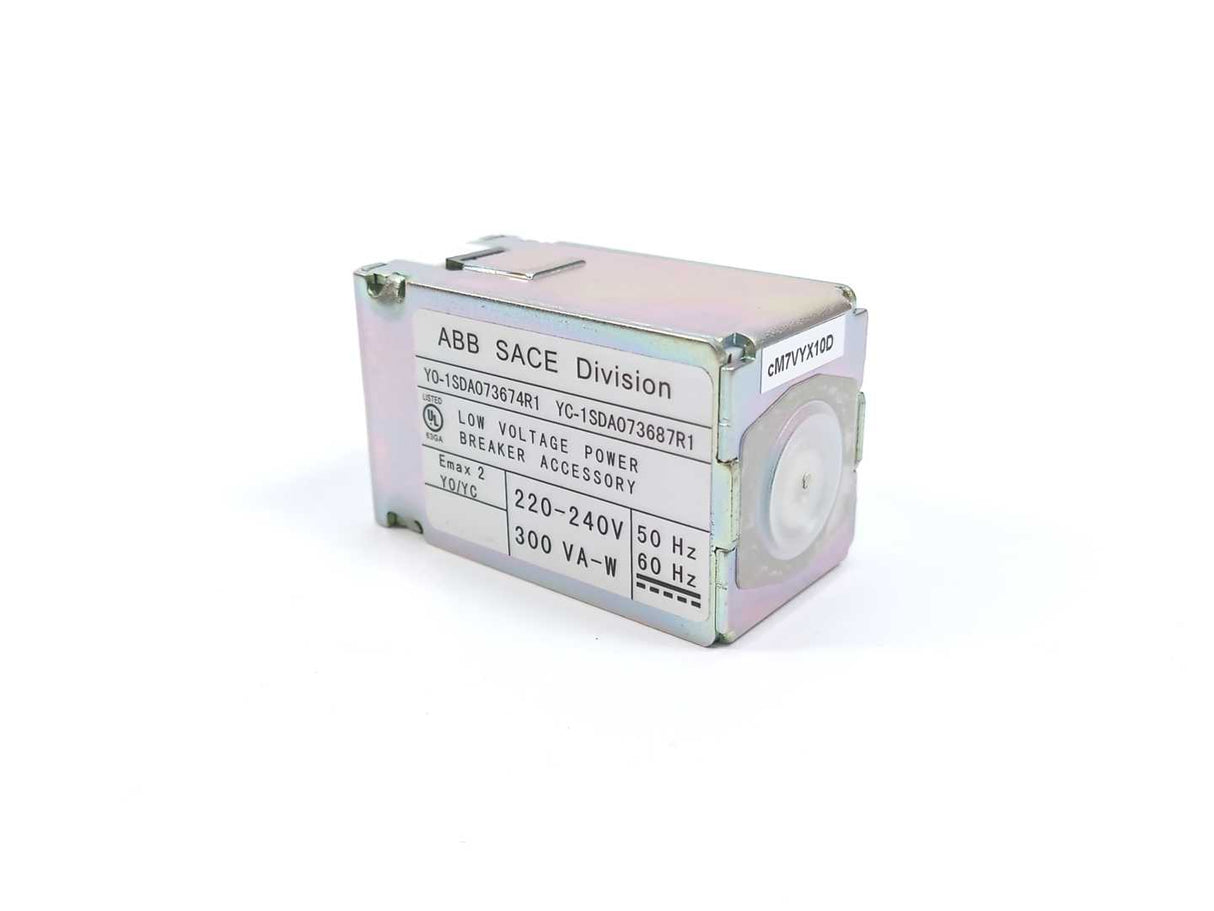 ABB 1SDA073674R1 YO  E1.2..E6.2-XT7-XT7M 220-240 VAC/DC Shunt Opening Release