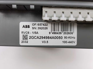 ABB 2GCA294984A0050 Power Factor Controller RVC 6